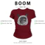 BOOM Áo Baby Tee Nữ Cotton Ôm Body-Áo Thun Ngắn Tay Y2K In Hình PhongCách Mùa Hè, Cổ Tròn Hàng Đầucách hàn quốc phong532