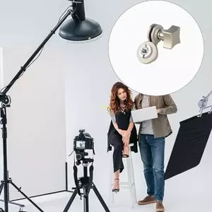 Btsg Hỗ trợ ghi âm Mount Joint với 1 4 Bộ phận khóa kim loại gắn ren để sửa chữa và bàn làm việc bằng giọng nói