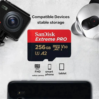 Thẻ nhớ Sandisk Extreme Pro Micro SDXC16GB/ 32G/64G/128G /256G/512GB/1TB chính hãng cho Flycam, máy quay cầm tay