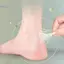 5 Miếng dán bảo vệ gót chân Gel Miếng dán chân Miếng dán vỉ dính Hydrocolloid gót chân lót giày Stiers Giảm đau Thạch cao Chăm sóc bàn chân