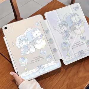Ốp Bảo Vệ Cho iPad air4th mini a17 pro gen7th 8th 9th M4 M5 A17 Pro gen12 thế hệ thứ 10 gen11 a16 vỏ Mini6 pro 11 inch 2026 air8 Y-fold Chống Rơi Trong Suốt