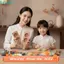 Khuôn bánh trung thu bằng gỗ FUHUIOT, Khuôn ép bánh ngọt kết cấu trong suốt bằng gỗ tự nhiên, Thủ công bền bỉ Dễ dàng chạm khắc tay Phong cách tráng miệng truyền thống Báo chí Tết trung thu