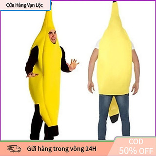 [vạn] Đồ Halloween hóa trang cosplay quả chuối hấp dẫn cho buổi diễn và sự kiện