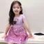 Bé gái (110-160) Váy công chúa đính sequin dễ thương phong cách mới mùa hè