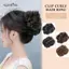 AqToCna Sợi Chịu Nhiệt Tổng Hợp Xoăn Sóng Tóc Lộn Xộn Bun Chignon Móng Vuốt Kẹp Đuôi Ngựa Cho Nữ Và Bé Gái Tiệc Cưới Hàng Ngày AqToCna