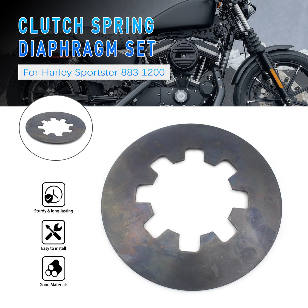 36792-91 Phụ tùng xe máy Ly hợp lò xo màng cho Harley Sportster 883 1200 Sắt 883 1200
