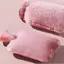 1 Túi Nước Nóng Di Động Có Vỏ Mềm Sang Trọng Có Thể Tái Sử Dụng Chống Rò Rỉ Túi Nước Có Thể Tháo Rời Túi Giữ Ấm Tay Chân [VN]