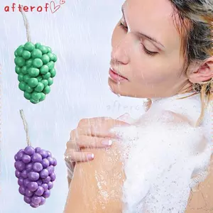 Xà phòng nho thủ công AFTEROF, Xà phòng xử lý lạnh đa chức năng DIY, Dụng cụ làm sạch Xà phòng tắm mô phỏng di động
