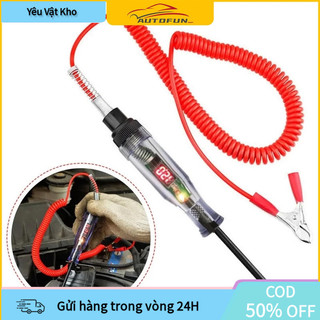 【COD】Bút Thử Điện Ô Tô DC 6V 12V 24V 120V Kiểm Tra Điện Áp Xe Tải, Máy Kiểm Tra Mạch Tự Động Chuyên Nghiệp