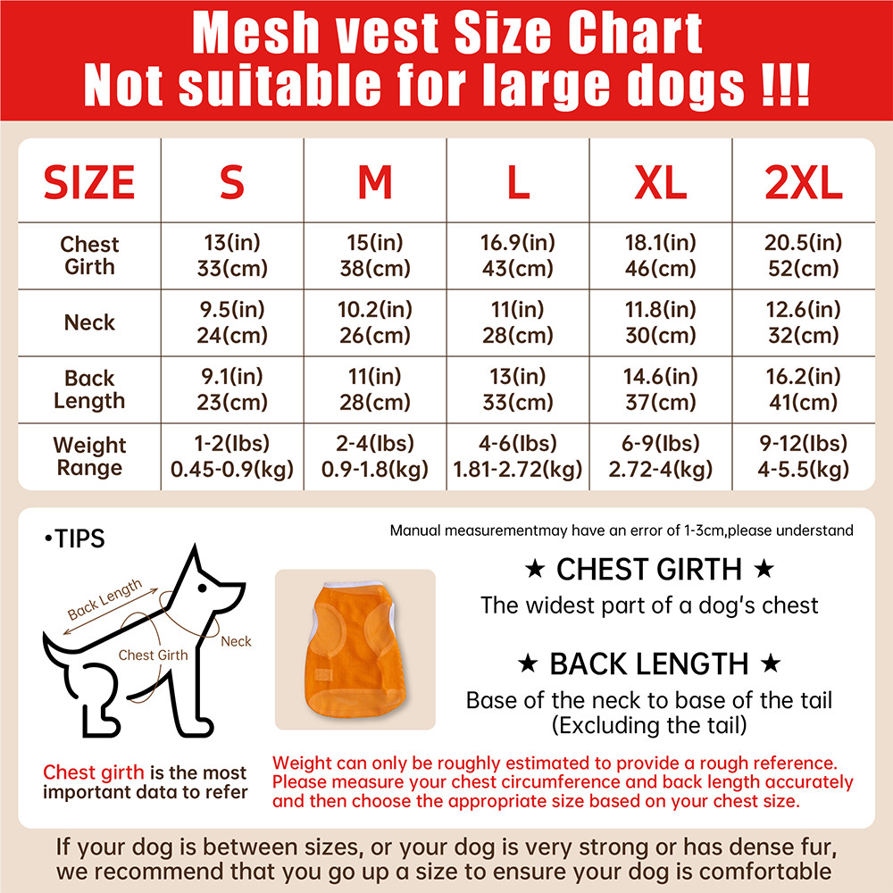 ✨ Hàng MỚI ✨ S-2xl Pet Dog Tank Top Thời trang và thoải mái In lưới Tank Top Quần áo cho chó