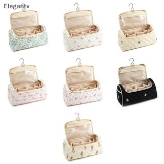 EGN Quilted Du Lịch Dành Cho Airwrap Cotton Dụng Cụ Tóc Túi Du Lịch Có Thể Treo Túi Bảo Quản Có Móc N