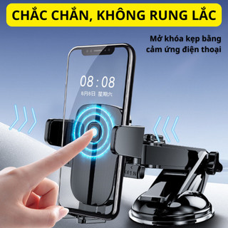 Giá đỡ điện thoại ô tô, xe máy..đế hút dính chân, kẹp chân chắc chắn nhỏ gọn không che tầm nhìn, không chặn cửa
