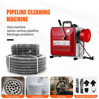 Máy Thông Cống Cao Công Suất Loại 150 - 2500W 19.5m Dành cho Gia đình, Nhà hàng, Phòng Trọ
