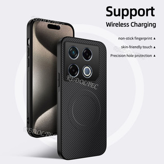 Ốp Lưng Cứng Infinix GT 20 Pro Da Chống Sốc Họa Tiết Sợi Carbon Vỏ Từ Tính Infinix GT20Pro Vỏ Điện Thoại Sạc Không Dây