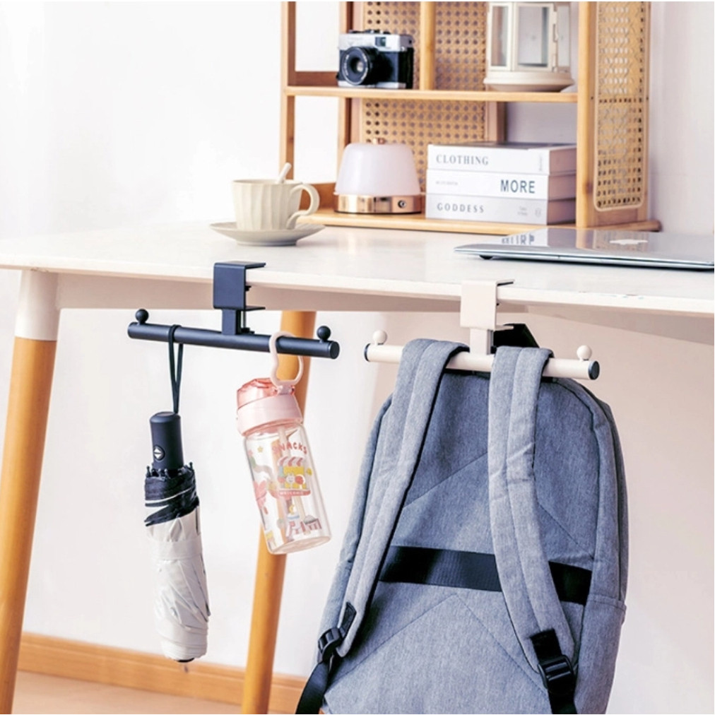 Schoolbag Móc Bàn Học Sinh Móc Bên Móc Treo Văn Phòng Để Bàn Bền Chịu Tải-Bearing Đa Năng Không Đục Lỗ Dán
