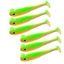 Shas 6 Mồi Bơi T Đuôi Mồi Câu Cá Mồi Mái Chèo Đuôi Swimbait Nhân Tạo Mồi