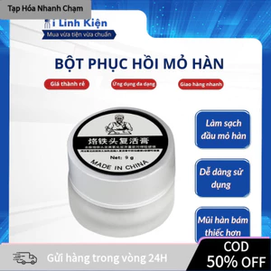 Bột Chuyên Dụng Làm Sạch Mỏ Hàn Thiếc 9g, Nhiệt Độ Nóng Chảy 183 Độ C, Nhiệt Độ Vận Hành 350 Độ C, Hiệu Quả Phục Hồi Cao