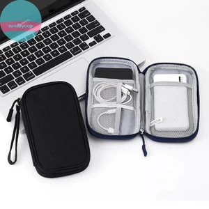 SUND Di Động Du Lịch Di Động Kỹ Thuật Số Túi Bảo Quản Sản Phẩm Kỹ Thuật Số USB Cáp Dữ Liệu Tai Nghe Di Động Túi Bảo Quản Điện VN