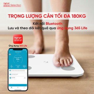 [Có bảo hành] [Chính hãng] Cân điện tử thông minh Weight Scale 365 Selection WS2 (365-SEL-606)