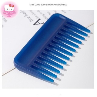 Moonlights Răng Lớn Chịu Nhiệt Lớn Rộng Răng Detangling Hairdressingb Nhiều Màu Flatb Tóc Salon Tạo Kiểu Dụng Cụ EN