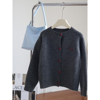 Áo khoác Cardigan dệt kim thêu phong cách Hàn Quốc cho bé gái