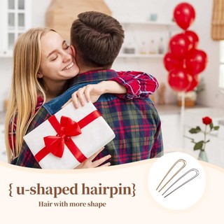 Kẹp Tóc Hình Chữ U Vintage Ngà Trai và Kim Loại Phụ Kiện Thanh Lịch Cho Tiệc Cưới Bé Gái hợp kim đa năng an toàn dễ sử dụng phù hợp dùng cho gia đình căn hộ văn phòng và không gian nhỏ