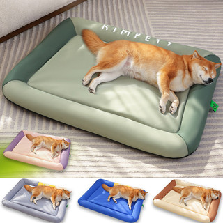 Giường cho chó, Giường Sofa cho thú cưng chống thấm nước, Thảm cho thú cưng bền bằng vải Oxford mọi thời tiết, Giường cho mèo chống trượt cho thùng mèo con ngoài trời trong nhà