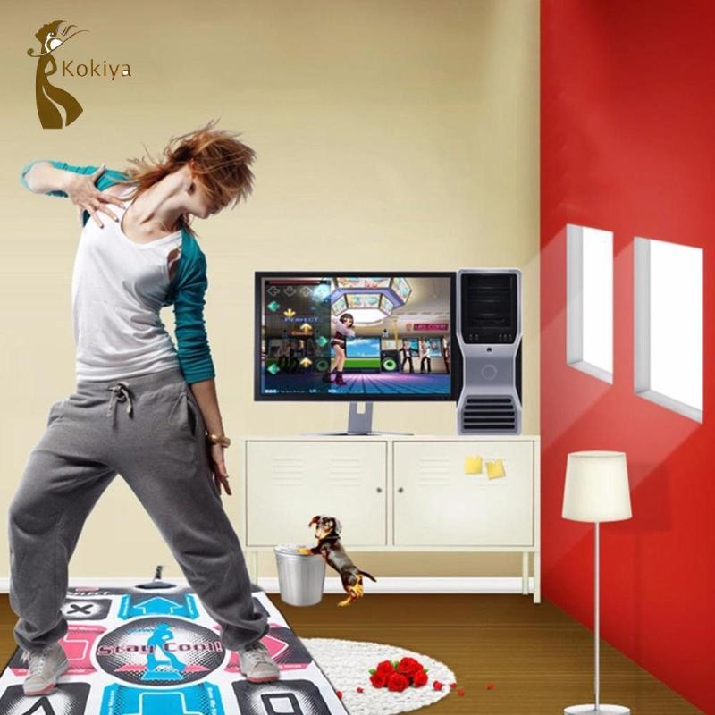 Chăn Thảm Khiêu Vũ Nhảy Múa Trẻ Em Đơn Có Đĩa CD Cho Máy Tính