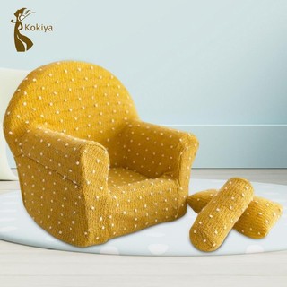Tư Thế Chụp Ảnh Trang Trí Ghế Sofa Nhỏ Cho Bé Gái 0-3 Tháng Tuổi Bé Trai