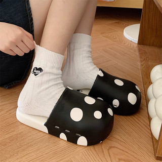 XIXITIAO Dép Nữ Mùa Hè Nấm Dễ Thương Trong Nhà Ngoài Trời Mặc Đế Dày Thời Trang