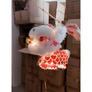 🔥 Tự làm Làm thủ công Truyền thống 🔥 2025 có hàng sẵn Vật Liệu Kit Đèn lồng Trung Thu Đồ trang trí Đèn lồng cầm tay Sư Tử Đèn Lồng ☆Đèn lồng múa sư tử Trung thu Lễ hội múa sư tử di động Đèn lồng vật liệu tự làm Túi không chính hãng Đèn lồng khởi động Qu