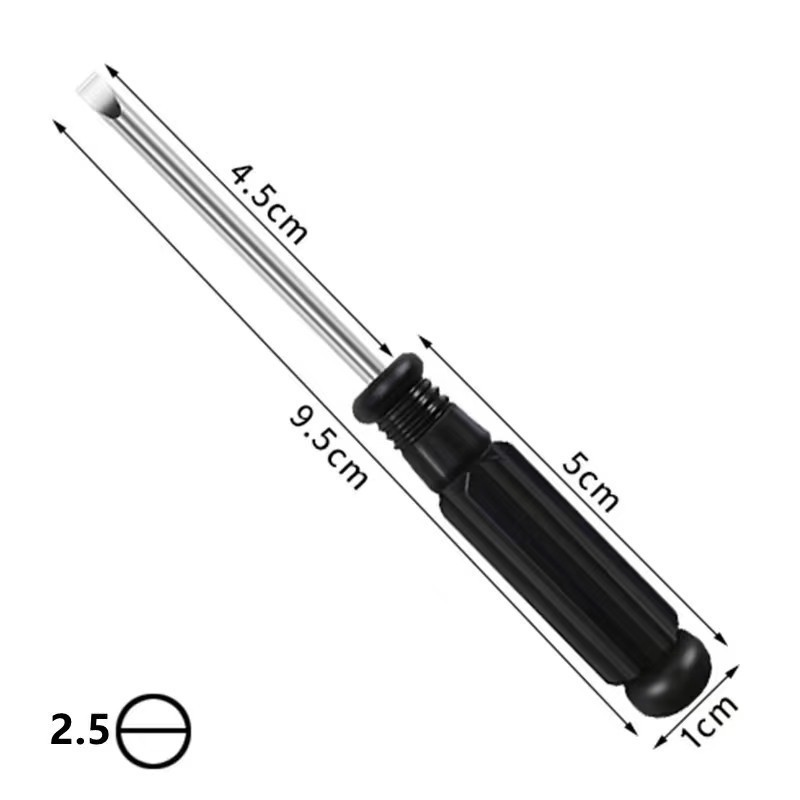 Đen Đen 4.02.5 Phillips Giao Hàng Phillips 92 Mm Lớn Đầu Đen Tua Vít Ánh Sáng Màu Cam Điện Thoại Di Động Sửa Chữa Lô 3.0