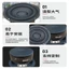 GODD 25W 3 Loa Bass Vuông Chống Sốc Kim Loại Cao Su Thân HiFi Hệ Thống Âm Thanh Sợi Thủy Tinh Dệt Loa Trầm