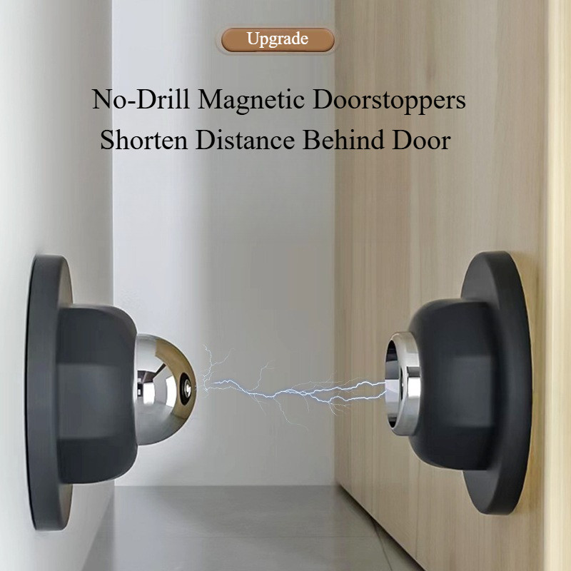 Cửa Không Rỉ Hút Doorstoppers Hộ Gia Đình Từ Tính Mạnh Mẽ Cửa Văn Phòng Va Chạm Silicon Chống Va Chạm Cửa Phía Sau Chặn