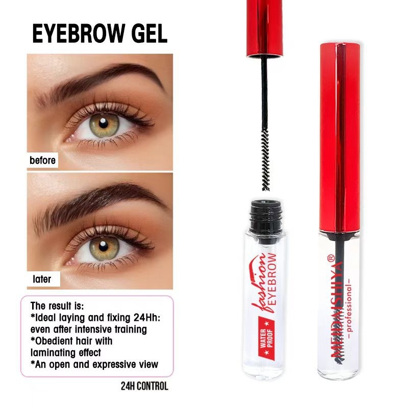 MEIDAISHIYA Ba Chiều Định Hình Lông Mày Gel Rễ Nước Clear Wild Natural Eyebrow Gel
