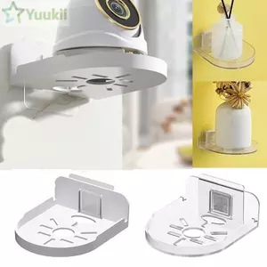 Kệ lưu trữ hộp Set-Top YUUKII, Giá lưu trữ máy ảnh tiết kiệm không gian treo tường, Giá để đồ trang điểm có thể tháo rời đa chức năng Giá đỡ phòng tắm Nhà bếp Giá đỡ phòng khách