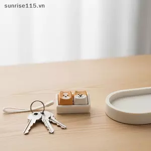 Móc khóa chìa khóa động vật SRVN Túi nhẹ và phụ kiện chìa khóa để giảm căng thẳng.