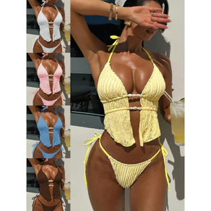 Dây Dây Chia Đồ Bơi Nữ Bikini Gợi Cảm Bộ Hai Mảnh