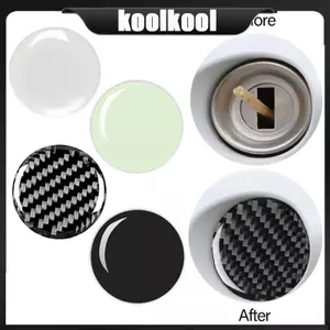 Kool 4 Tự Động Khóa Bảo Vệ Mắt Khóa Xe Lâu Dài Đề Can Mắt Cài Đặt