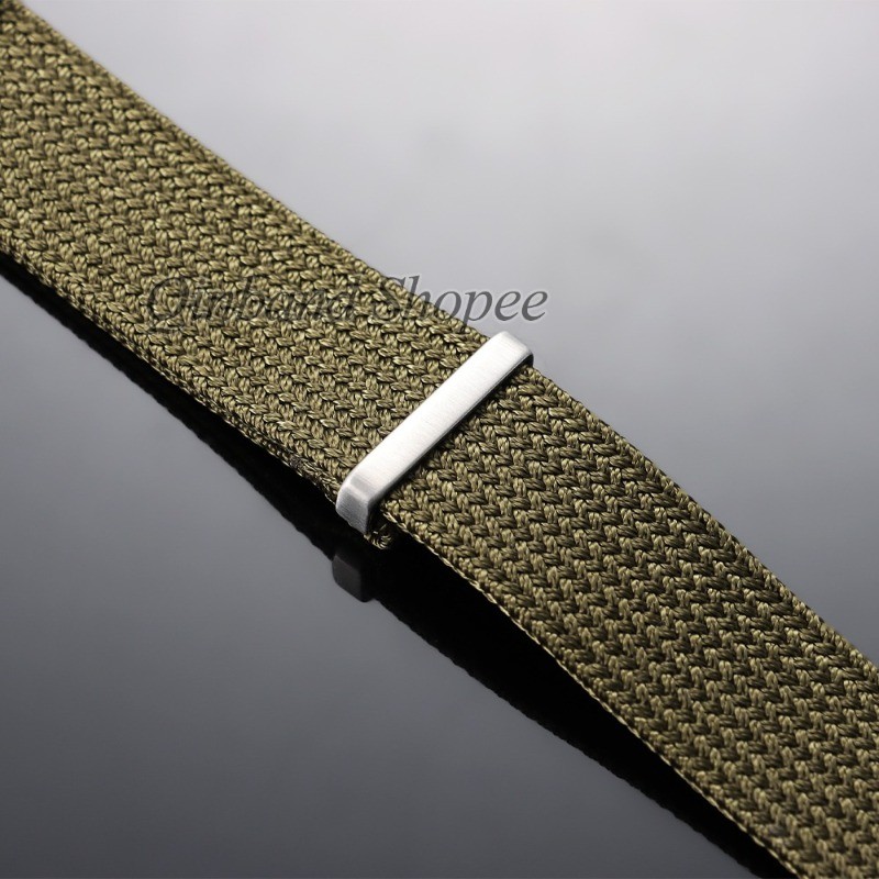 Vintage Nylon Vải NATO Dây Đeo Đồng Hồ 18 Mm 20 Mm 22 Mm Sọc Dệt Đồng Hồ Thể Thao Ngoài Trời Quân Sự Vòng Tay Cho Nam Nữ