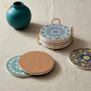 JCSYFAC Gốm Chống bỏng Placemat Ấm cúng Retro Phong Cách Trung Hoa Để Bảo Vệ Nhiệt Bàn Mới