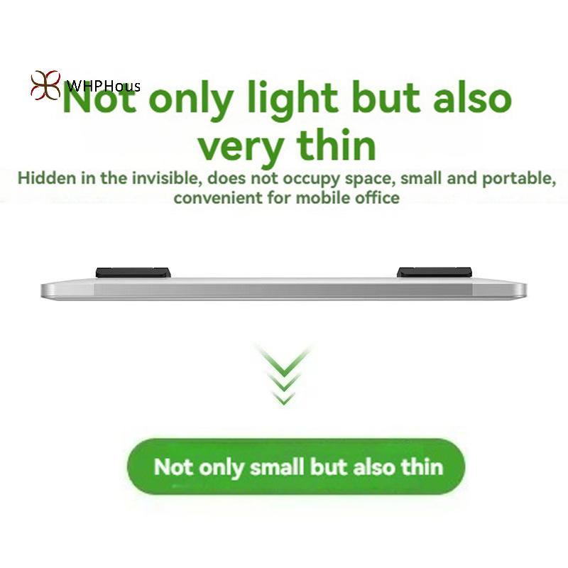 < WHPHous-t > 2 Chân Đế Laptop Mini Gấp Có Thể Điều Chỉnh Giá Đỡ Di Động Siêu Mỏng Cho Máy Tính Xách Tay Xiaomi Giá Đỡ Làm Mát Bàn Phím Hỗ Trợ Đẹp