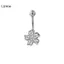 LUImo Chống Thấm Nước Thép Không Gỉ Tòn Tòn Ten Bụng Nút Nhẫn Chống Rỉ Rốn Xuyên Trang Sức Cho Mùa Hè Đi Biển SBS