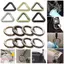 TOPTOOLCX 1 / 2 / 5 Chiếc Lò Xo O-Ring Khóa Chất Lượng Cao Hợp Kim Kẽm Móc Mạ Cổng Chụp Khóa Kẹp