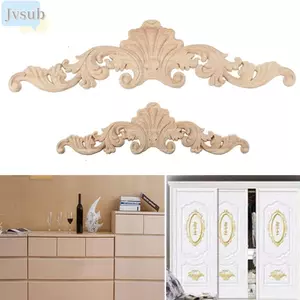 JVSUB 1 / 2 Chiếc Tượng Gỗ Thủ Công Trang Trí Cửa Tường Trang Trí