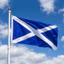 Màn hình sân vườn kết cấu mịn màng chống mài mòn chất lượng Scotland-Flag