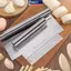 Máy cắt bột bằng thép không gỉ MAKY có vảy, Máy cắt bột, Dụng cụ cạo nướng 15 20 22cm, Tay cầm cuộn Máy cạo mì gạo VN