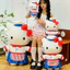 Sanrio Hello Kitty Plushie Cô hầu gái nhỏ dễ thương Đầu bếp Búp bê sang trọng Gối mềm