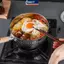 MAKY Phong Cách Nhật Bản Nồi Sữa Inox Tay Cầm Bằng Gỗ Chống Sti Saucepan Để Ấm Cà Phê Nấu Ăn Nhà Bếp Sử Dụng VN