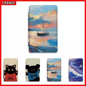 Vỏ bảo vệ YRBWD, Chống rơi chống trầy xước từ tính, Thiết kế tranh sơn dầu chống sốc chất lượng cao Vỏ Folio đầy màu sắc cho XTEINK X4 / X3
